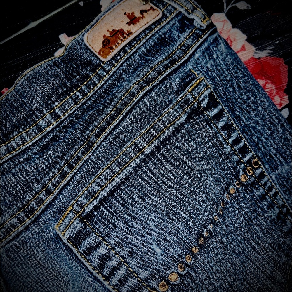 GLO Jeans Deep Indigo Denim - Picture 4 of 9